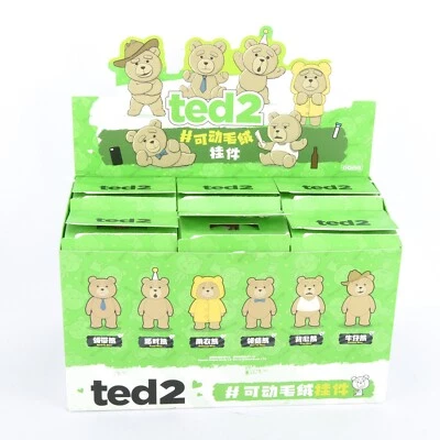 POP MART Gong Ted 2 Series Confirmed Keychain Plush Figure Toys Dolls Decor - Image 1 of 2
