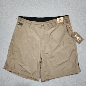 Pantalones Cortos Howler Brothers 7.5” Horizon Hybrid 2.0 Marrón Isotaupe Para Hombre Talla 36 Nuevos con Etiquetas - Imagen 1 de 14