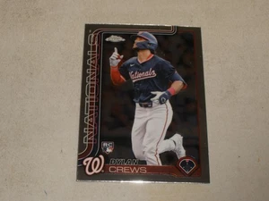 2025 Topps Chrome #146 Dylan Crews Rookie RC - Picture 1 of 2