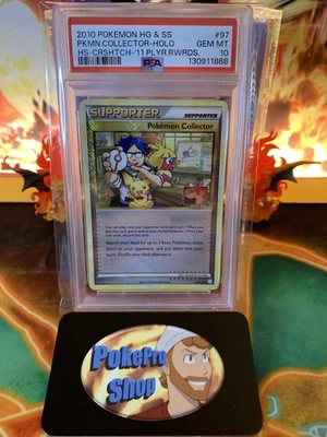2010 Heartgold & SoulSilver Pokémon Collector 97 Crosshatch Holo - PSA 10 POP 3 - Image 1 of 3