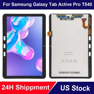 For Samsung Galaxy Tab Active Pro SM-T540 T545 T547 LCD Display Screen Assembly - Image 1 of 4
