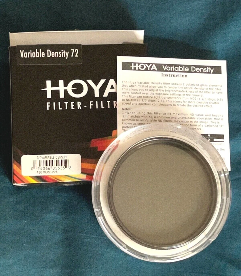 New Hoya 72mm Variable Density Filter - Image 1 of 1