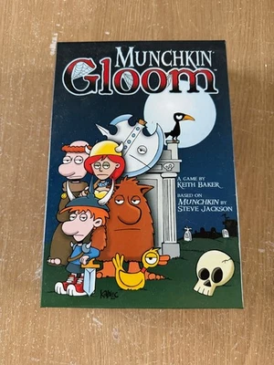 Munchkin Gloom Card Game : A Game By Keith Baker Based on Munchkin Steve Jackson - Image 1 of 3