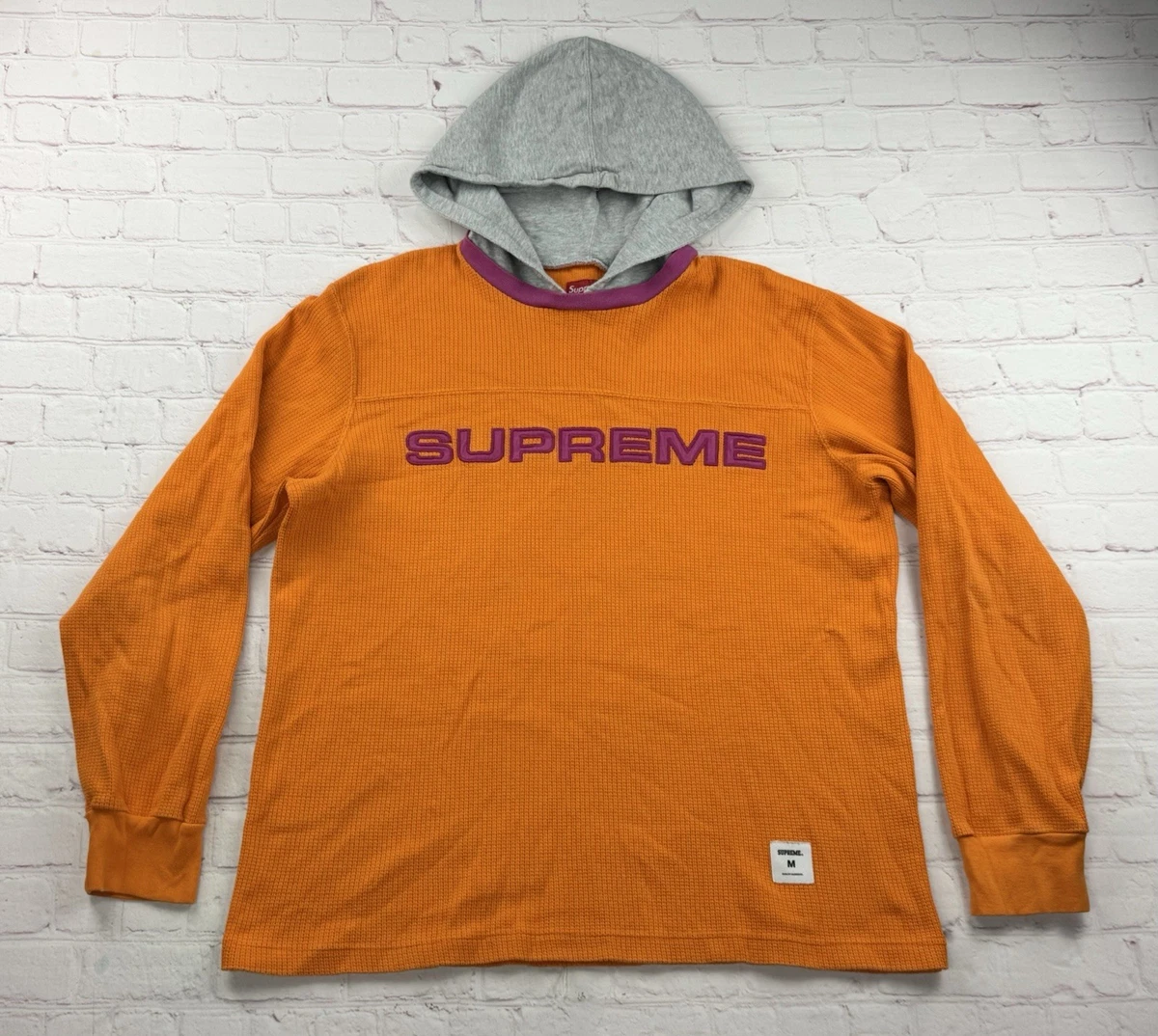 Supreme Orange Hoodies for Men for sale | eBay