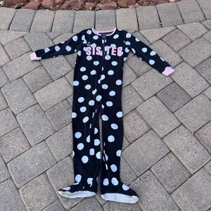 Carters Carter’s Footed Pajamas PJS Footie Girls 6 - Picture 1 of 2