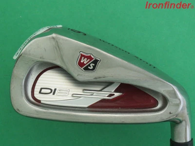 Wilson Staff Di9 Single 6 Iron Steel Shaft Stiff Flex Mens Right Handed - Image 1 of 4
