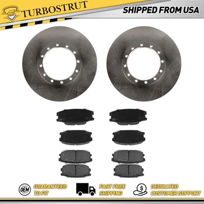 Задние оригинальные тормозные диски тормозные колодки для Mitsubishi Fuso FE-HD 1996-1998 2000-2004 годов выпуска - Изображение 1 из 4