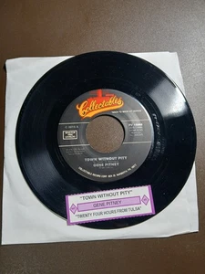 GENE PITNEY Town Without Pity / Twenty-Four Hours From Tulsa 45 w/ Title Strip - Foto 1 di 2
