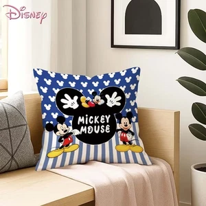 NEW 18"x18" Mickey Mouse Throw Pillow Cover Home Decor Holiday Gift - Picture 1 of 3