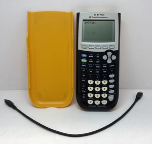 Texas Instruments TI-84 Plus Calculadora Gráfica Amarilla Edición Escolar - Probada - Imagen 1 de 2