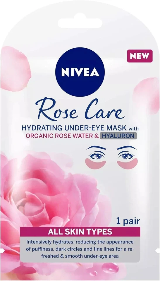 Nuevo Nivea Mascarilla Hidratante Bajo los Ojos Rosa Cuidado 1 Par | Envío Gratis a Todo el Mundo Foto 1 de 4