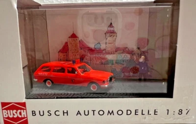 Busch 46804 H0 Mercedes W123 Bomberos Núremberg - Imagen 1 de 3