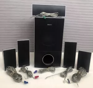 Sony 5.1 Surround Sound Speaker System SS-TS71/TS72/CT71 Subwoofer WS72 Set Of 6 - Picture 1 of 19