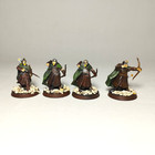 4x Rohan Warriors Archers Games Workshop Miniature LOTR Lord Of The Rings