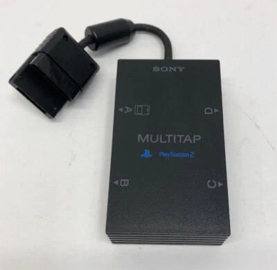 Playstation 2 Multi Tap SCPH-70120 For SCPH-70000 SONY Official 2501 Black Japan - Image 1 of 4