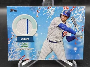 2023 Topps Holiday #RC-IH Ian Happ Relics - Picture 1 of 2