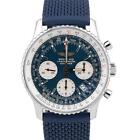 Breitling Navitimer Chronograph 42mm Blue Automatic Stainless Steel Watch A23322
