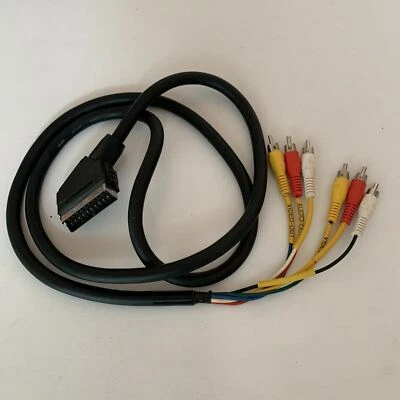 SCART Cable Composite AV In & Out 1.5m - Image 1 of 4