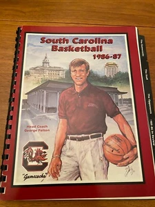 South Carolina Basketball 1986-87 Press Guide - Coach George Felton - Picture 1 of 1
