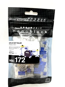 250106 TOY Nanoblock NBC 172 JUEGO DE BATERÍA AZUL 170 Piezas NUEVO - Imagen 1 de 2