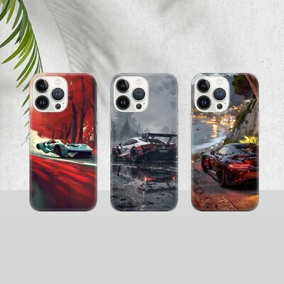 可转换赛车手机壳 适用于 iPhone 16 15 14 适用于 Pixel 9 适用于三星 S24 — 第 1/4 张图片