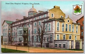 Hotel Dieu Hospital Kingston Ontario Canada Divided Back Postcard - Bild 1 von 2