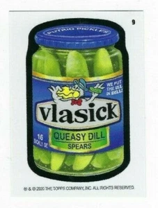 2020 Topps Wacky Packages JULY WEEK 2 Card #9 VLASICK DILL SPEARS w/Ludlow Back - Picture 1 of 2