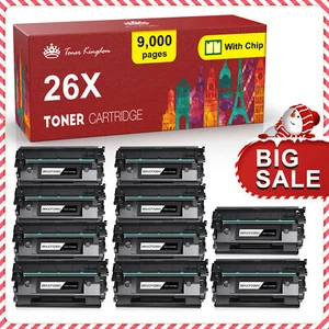 CF226A CF226X Toner do HP 26A 26X LaserJet Pro M402n M402dn M426fdw M426fdn Partia - Zdjęcie 1 z 21