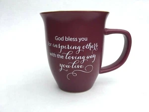 Abbey Gifts “Inspiring Woman” Coffee/Tea Mug God Bless You - Picture 1 of 7