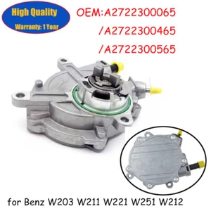 Bomba de vacío para Mercedes-Benz Clase C E S W204 W212 W221 E350 S400 2722300065 - Imagen 1 de 7