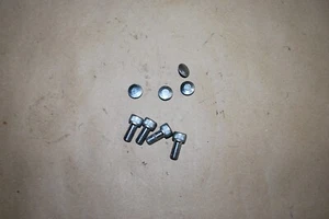 1983 Honda Magna VF750c Front Foot Peg Bolts & Covers - Picture 1 of 1
