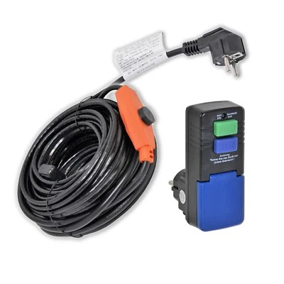 VOSS.EISFREI 8m VOSS Heizkabel IPX7 Frostschutz Begleitheizung FI-Schalter