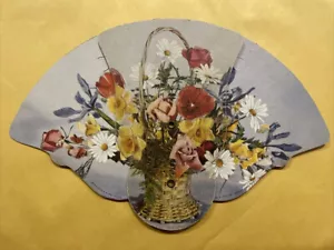 Vintage Stewart N. Dutterer - Fiorista Westminster MD. Ventaglio Pubblicitario - Fiori - Foto 1 di 3