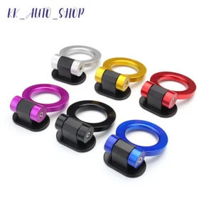 Universal Ring Car Tow Hook Look Decoration Track Racing Style Auto Accessories - Imagen 1 de 14