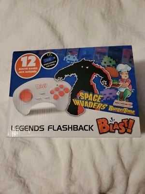 NIB! FREE SHIPPING! Legends Flashback Blast! Space Invaders & 12 More! Wireless - Image 1 of 4