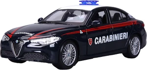 B - Auto B Carabinieri - Modellino Realistico Auto in Scala 1:24 (Scelta Casuale - Foto 1 di 12