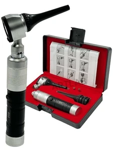 VETERINARY DIAGNOSTIC EXAMINATION OTOSCOPE SET PREMIUM ENT INSTRUMENTS STUDENT - Picture 1 of 11