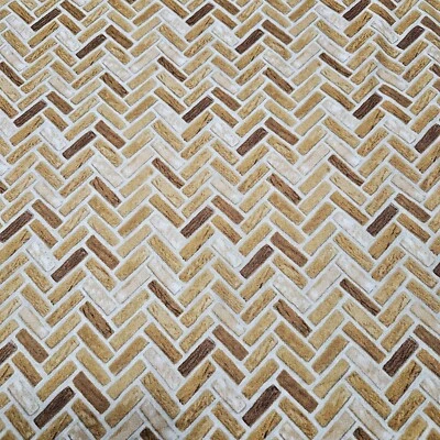 Quilting Naturals BTY Kensington Quilting Treasures Brown Beige Brick - Image 1 of 3