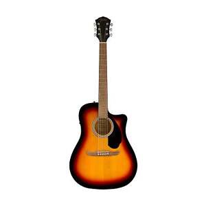 Fender FA-15N 3/4 Size Nylon String Classical Guitar w/Bag, Walnut FB