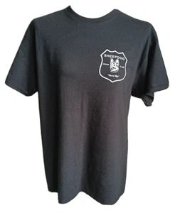 Sheep Dog Cigar Club Gildan T Shirt Black Large Send Me Police EMS Fire Military - Picture 1 of 8
