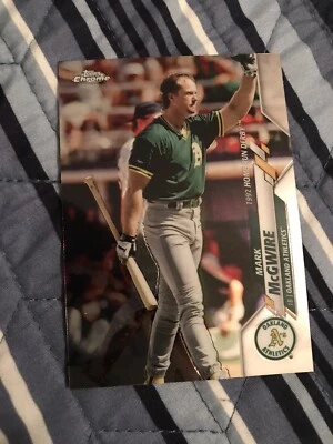 2020 Topps Chrome Mark McGwire - Image 1 of 2
