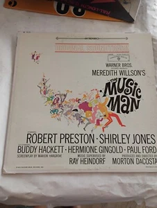 The Music Man Warner Brothers Robert Preston Shirley Jones Buddy Ha Vinyl Record - Picture 1 of 4