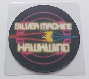Hawkwind - Silver Machine UK 1982 RCA 7" Picture Disc Single - Picture 1 of 2