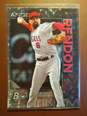 Angels Anthony Rendon 2020 Bowman Platinum Icy Parallel #64 - Image 1 of 2