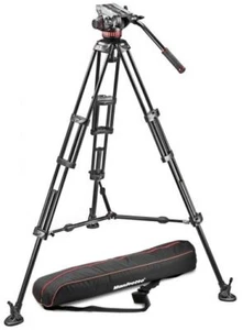 Manfrotto MVH502A Videokopf, 546BK Stativ, Tasche | Stativköpfe - Bild 1 von 2