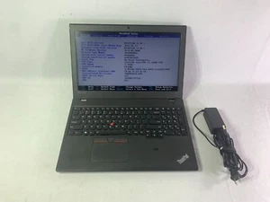 Lenovo ThinkPad T550 i5-5300U 2.30GHz 8GB RAM 500GB HD w/ Interior Battery - Picture 1 of 9