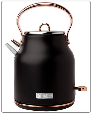 Haden 205360 Heritage Kettle (1.7 L) - Black - Image 1 of 4