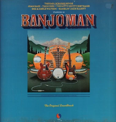 Various Artists Banjoman Original Soundtrack LP vinyl UK Sire 1977 in gatefold - Image 1 of 3