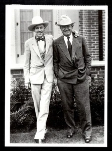 Jimmie Rodgers und Will Rogers Postkarte - 2 - Bild 1 von 2