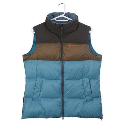 COTOPAXI Women Solazo Down Vest Size XL Blue Green Nylon Full Zip Puffer Pockets - Image 1 of 4